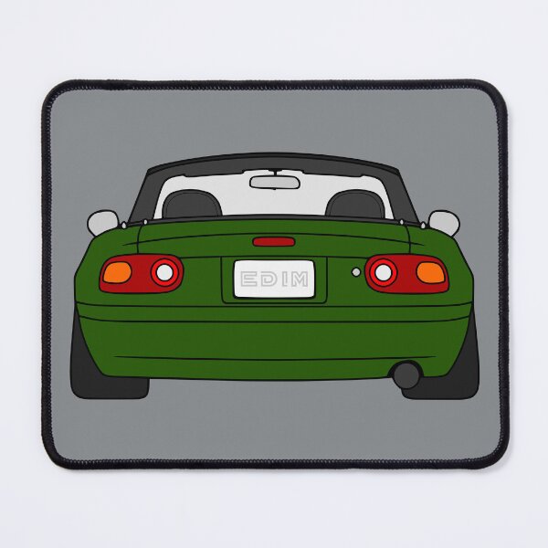 Item preview, Mazda Miata MX5 NA rear green color designed and sold by EdimDesign.