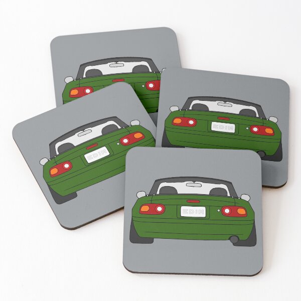 Item preview, Mazda Miata MX5 NA rear green color designed and sold by EdimDesign.