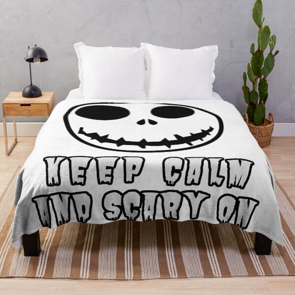 Item preview, Keep Calm & Scary On - Funny Halloween designed and sold by hijackhippo.