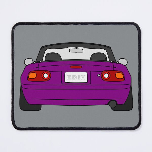 Item preview, Mazda Miata MX5 NA rear merlot mica purple color designed and sold by EdimDesign.
