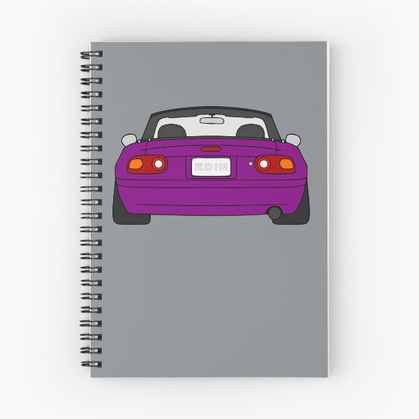 Item preview, Mazda Miata MX5 NA rear merlot mica purple color designed and sold by EdimDesign.