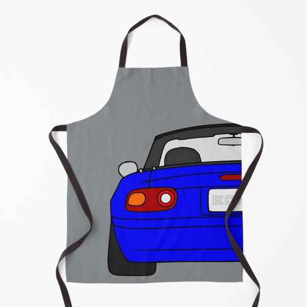 Item preview, Mazda Miata MX-5 rearview light blue color designed and sold by EdimDesign.