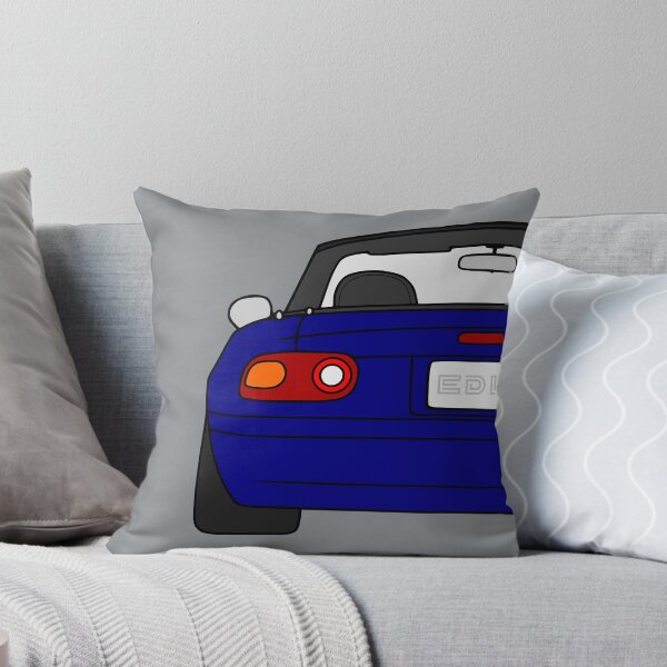 Item preview, Mazda Miata MX-5 rearview dark blue color designed and sold by EdimDesign.