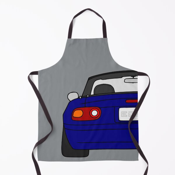 Item preview, Mazda Miata MX-5 rearview dark blue color designed and sold by EdimDesign.