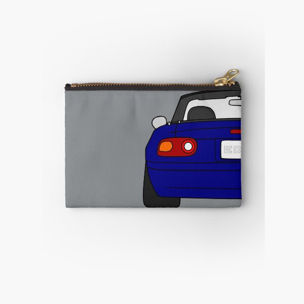 Item preview, Mazda Miata MX-5 rearview dark blue color designed and sold by EdimDesign.