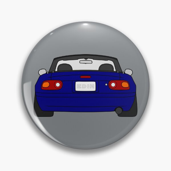 Item preview, Mazda Miata MX5 NA rear dark blue color designed and sold by EdimDesign.