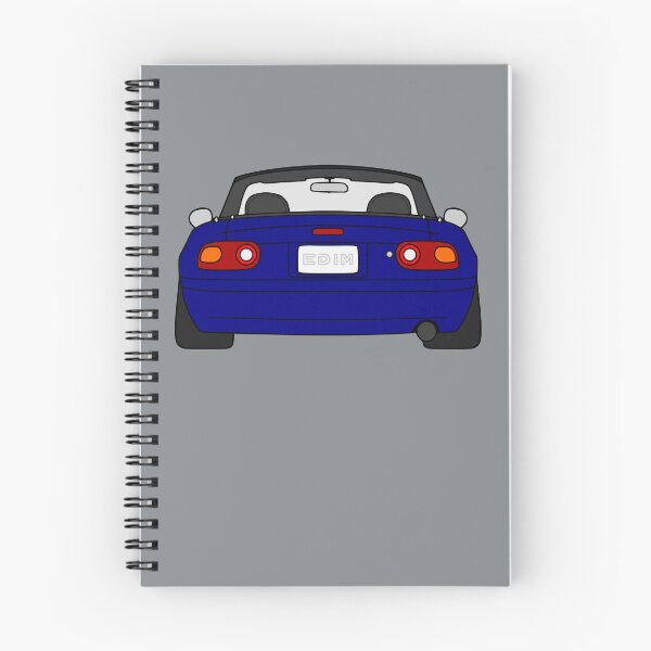 Item preview, Mazda Miata MX5 NA rear dark blue color designed and sold by EdimDesign.