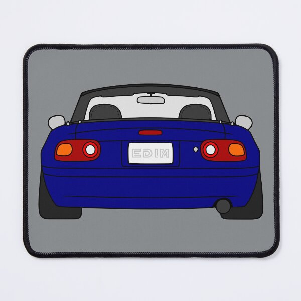 Item preview, Mazda Miata MX5 NA rear dark blue color designed and sold by EdimDesign.
