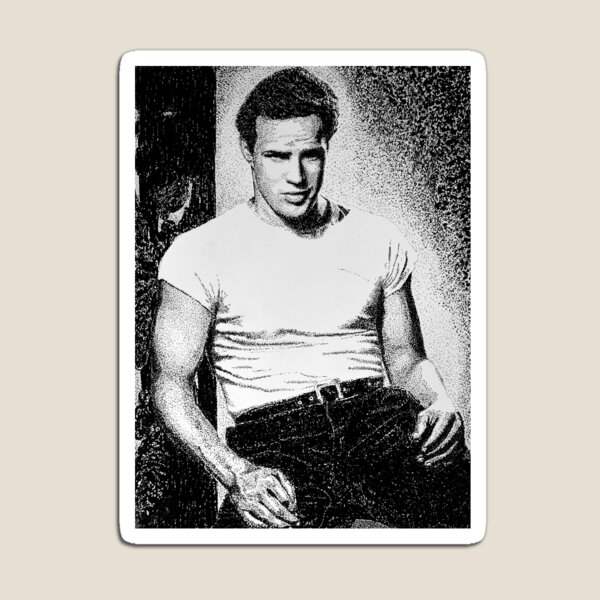 Vista previa del artículo con la obra «marlon brando», diseñado y vendido por Nick800.
