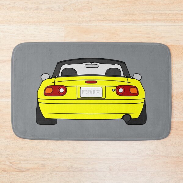 Item preview, Mazda Miata MX5 NA rear sunburst yellow color designed and sold by EdimDesign.