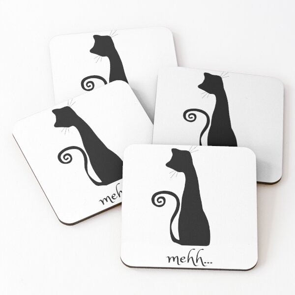 Item preview, Siamese  Cat Meh ,black cat ,  Black Halloween cat cute designed and sold by ZqkDesign.