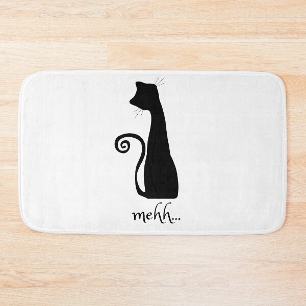 Item preview, Siamese  Cat Meh ,black cat ,  Black Halloween cat cute designed and sold by ZqkDesign.