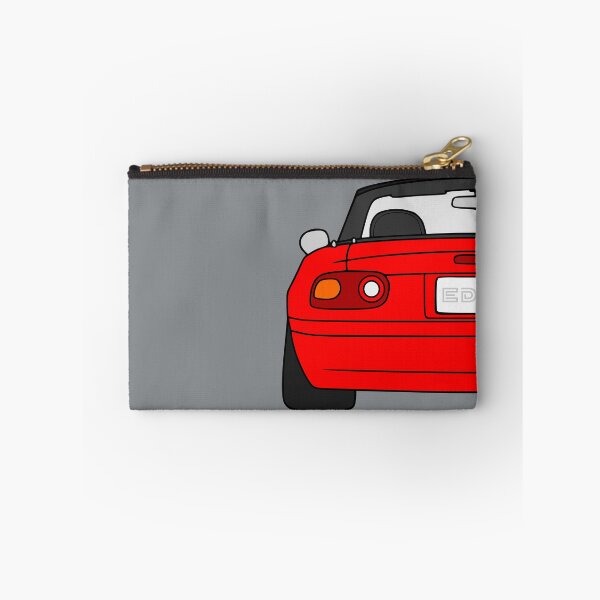 Item preview, Mazda Miata MX-5 rearview classic red color designed and sold by EdimDesign.