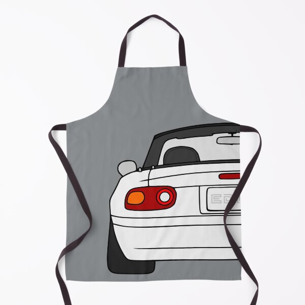 Item preview, Mazda Miata MX-5 rearview white color designed and sold by EdimDesign.