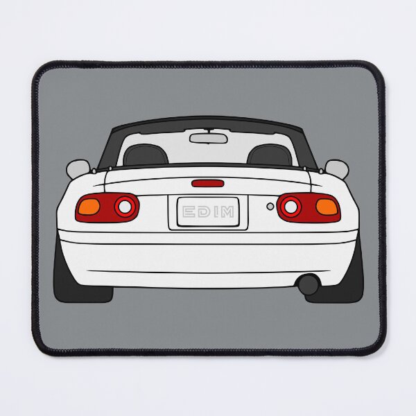 Item preview, Mazda Miata MX5 NA rear white color designed and sold by EdimDesign.