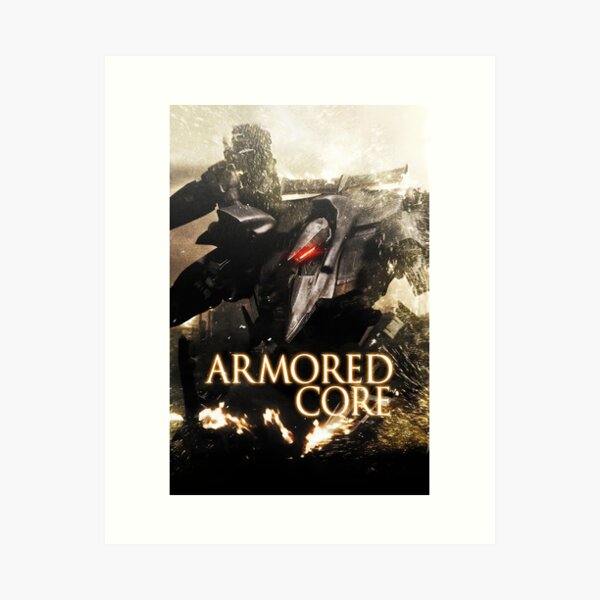 Armored Core 4 - Ps3 - Cover Ver. 2 Poster for Sale by Mecha-Art