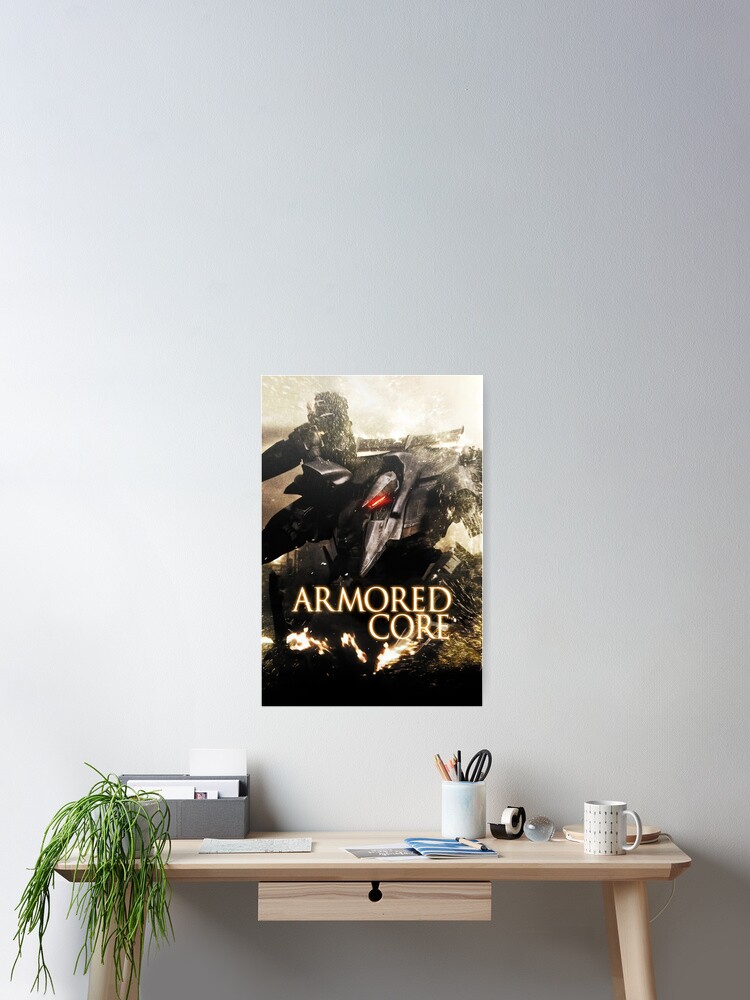 Armored Core 4 - Ps3 - Cover Ver. 2 Poster for Sale by Mecha-Art