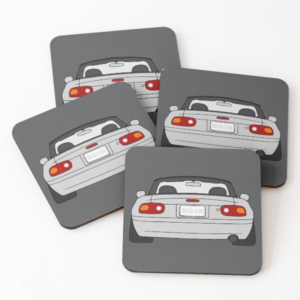 Item preview, Mazda Miata MX5 NA rear silver color designed and sold by EdimDesign.