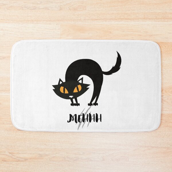 Item preview, Siamese  Cat Meh ,black cat ,  Black Halloween cat cute designed and sold by ZqkDesign.