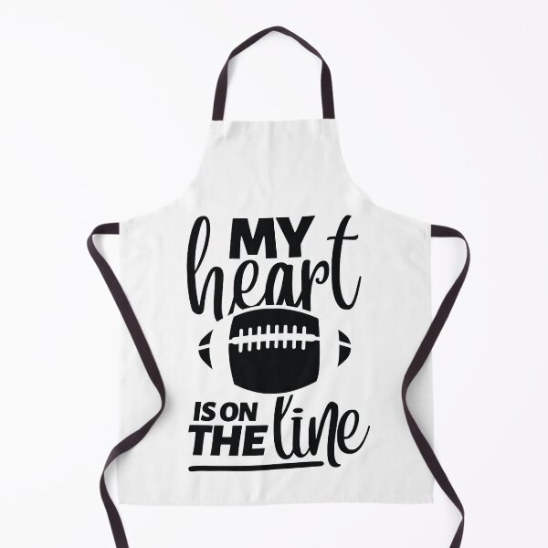 Item preview, My Heart Is On The Line Football Offensive Lineman designed and sold by AdelDa19.