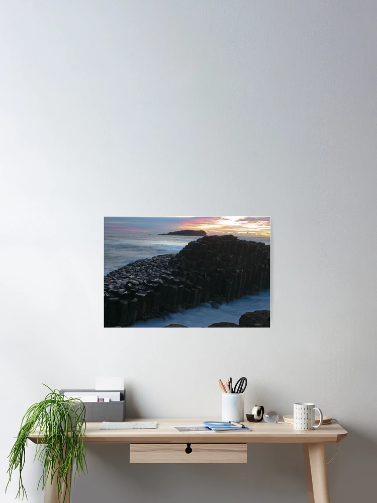 Thumbnail 2 of 3, Poster, Fingle Point Rocks designed and sold by Kane Gledhill.