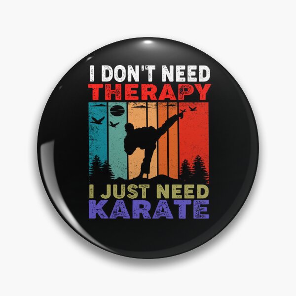 Item preview, I Don´t Need Therapy. I Just Need Karate! Funny Karate Instructor Design For A Karate Lover designed and sold by TheKarateStore.
