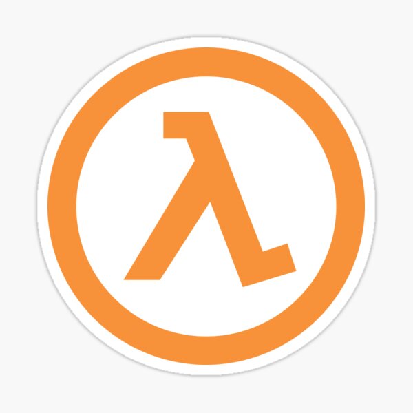 Lambda Sticker
