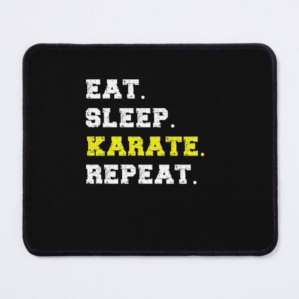 Item preview, Eat Sleep Karate Repeat! Funny Karate Instructor Design For A Karate Lover designed and sold by TheKarateStore.