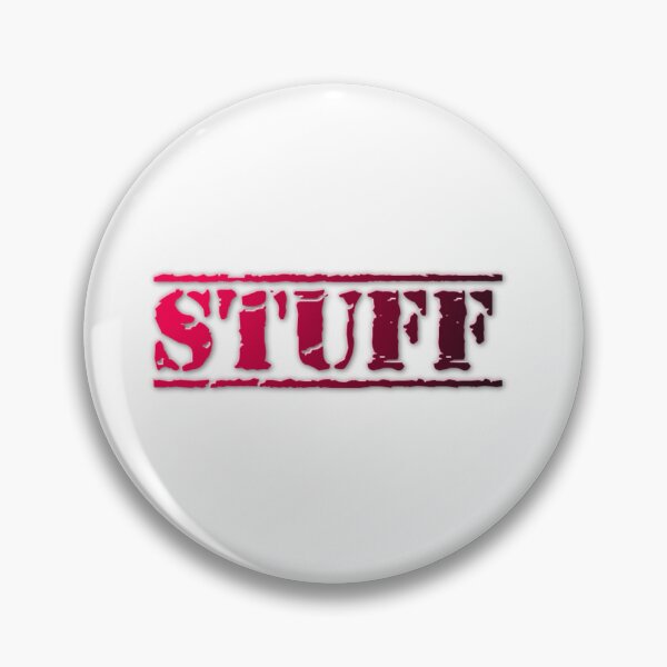 Item preview, "STUFF" blocky text -t-shirt designed and sold by timothybeighton.