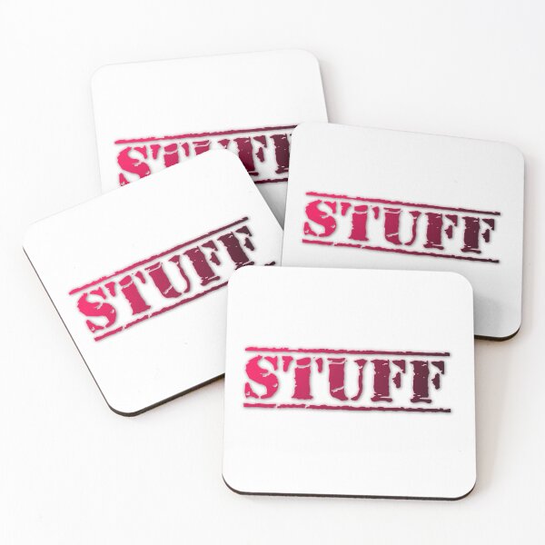 Item preview, "STUFF" blocky text -t-shirt designed and sold by timothybeighton.