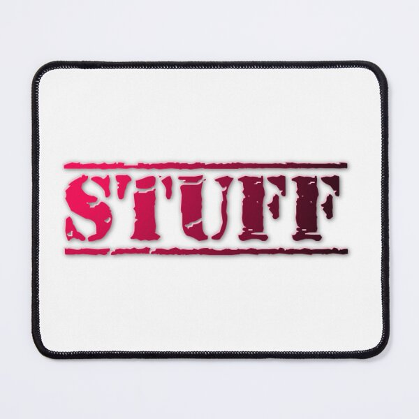 Item preview, "STUFF" blocky text -t-shirt designed and sold by timothybeighton.