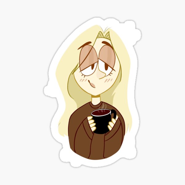 Amy Needs Coffee Sticker