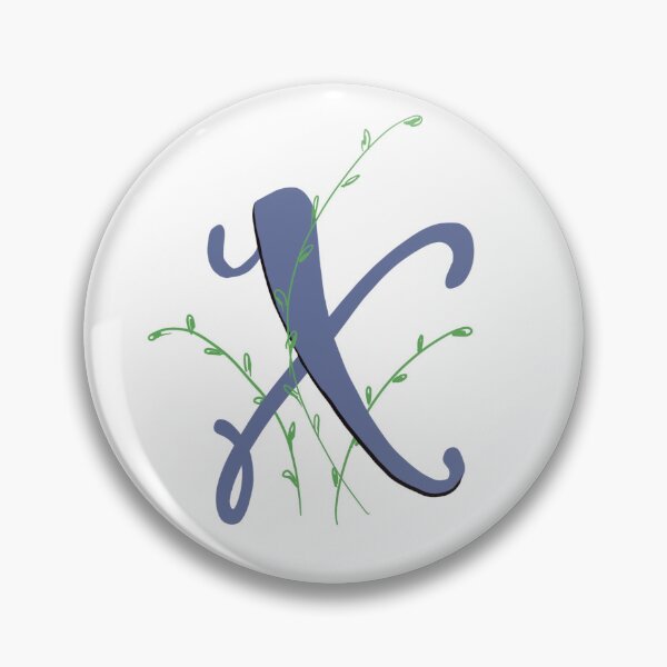 Item preview, Letter X lettering Initial Monogram alphabet  designed and sold by Antique-Gifts.