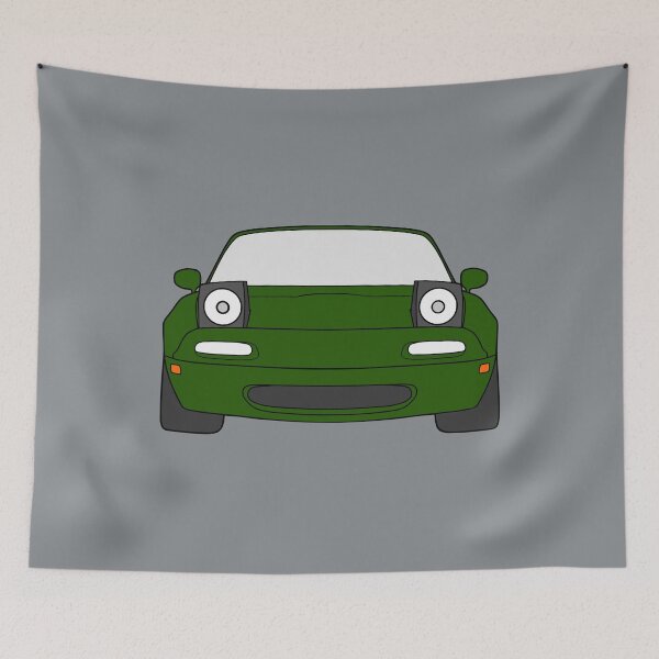Item preview, Mazda Miata MX-5 NA front green color designed and sold by EdimDesign.