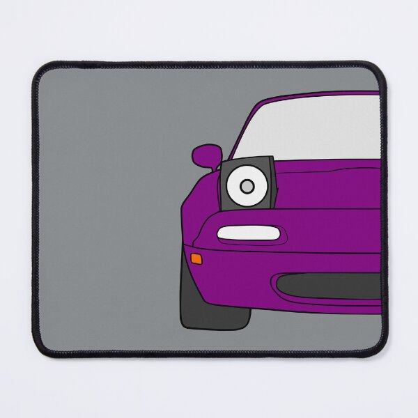Item preview, Mazda Miata MX-5 NA front merlot mica purple color designed and sold by EdimDesign.