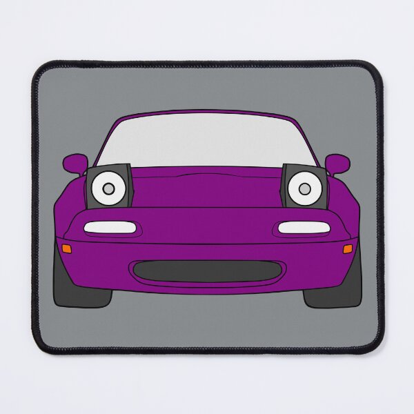 Item preview, Mazda Miata MX-5 NA front merlot mica purple color designed and sold by EdimDesign.