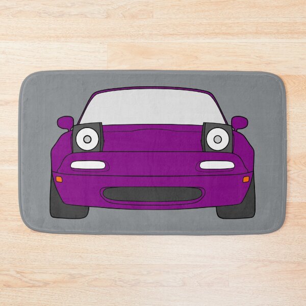 Item preview, Mazda Miata MX-5 NA front merlot mica purple color designed and sold by EdimDesign.
