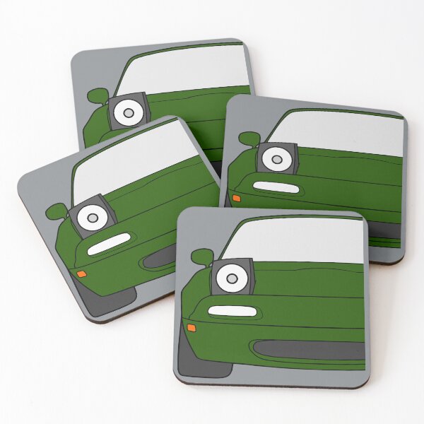 Item preview, Mazda Miata MX-5 NA front green color designed and sold by EdimDesign.
