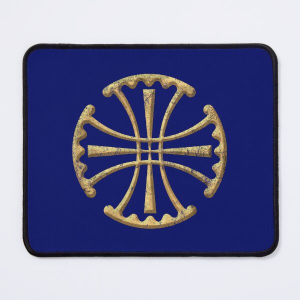 Item preview, Canterbury Cross in gold with bevel designed and sold by IsisOsiris.