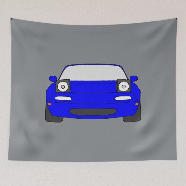 Item preview, Mazda Miata MX-5 NA front light blue color designed and sold by EdimDesign.