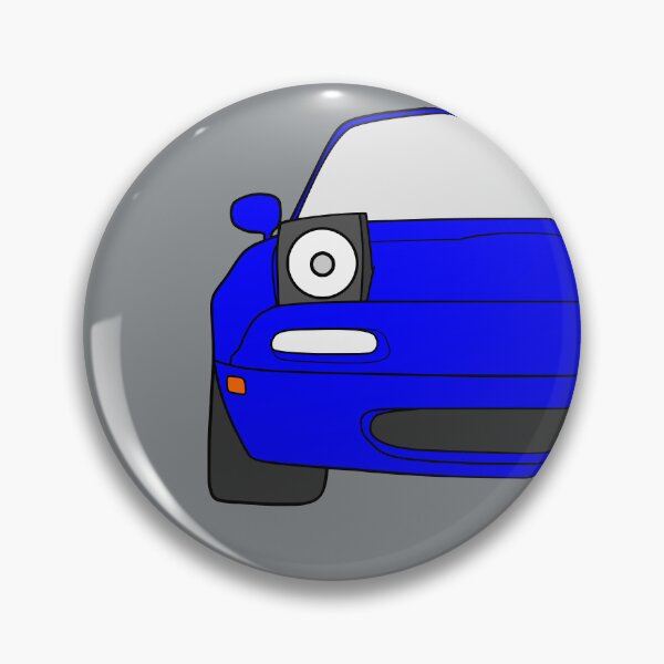 Item preview, Mazda Miata MX-5 NA front light blue color designed and sold by EdimDesign.