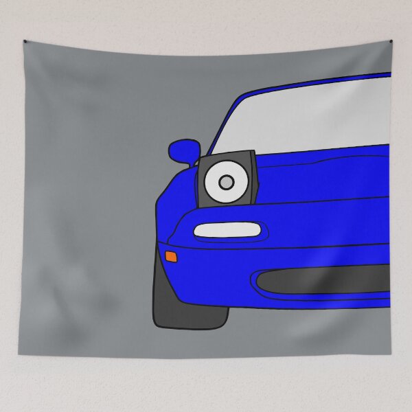 Item preview, Mazda Miata MX-5 NA front light blue color designed and sold by EdimDesign.