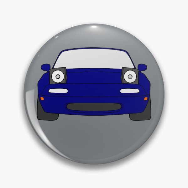 Item preview, Mazda Miata MX-5 NA front dark blue color designed and sold by EdimDesign.