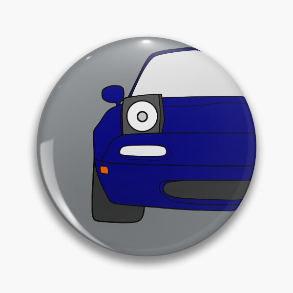 Item preview, Mazda Miata MX-5 NA front dark blue color designed and sold by EdimDesign.