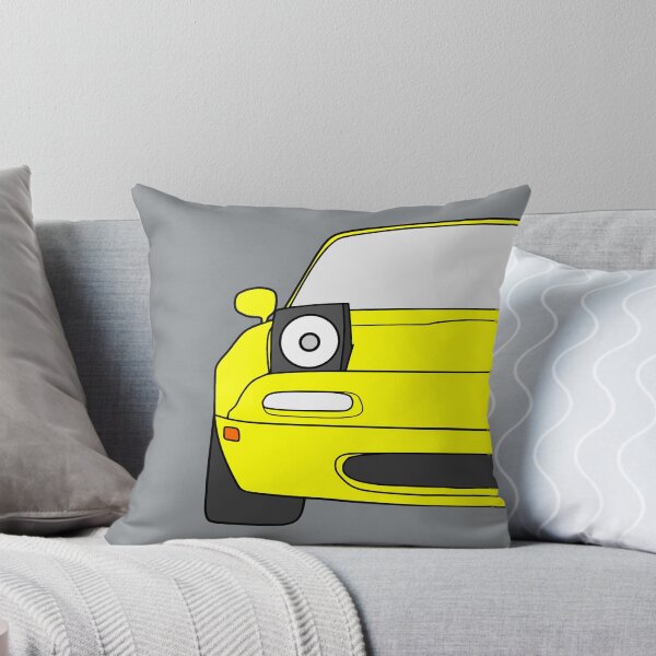 Item preview, Mazda Miata MX-5 NA front sunburst yellow color designed and sold by EdimDesign.