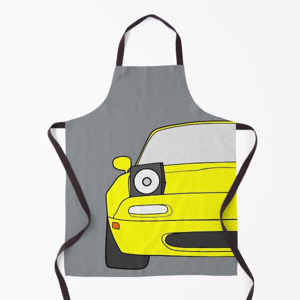 Item preview, Mazda Miata MX-5 NA front sunburst yellow color designed and sold by EdimDesign.