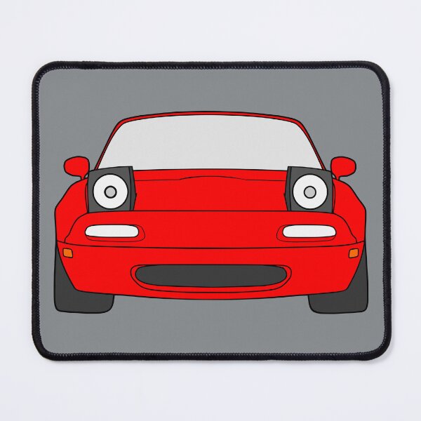 Item preview, Mazda Miata MX-5 NA front classic red color designed and sold by EdimDesign.