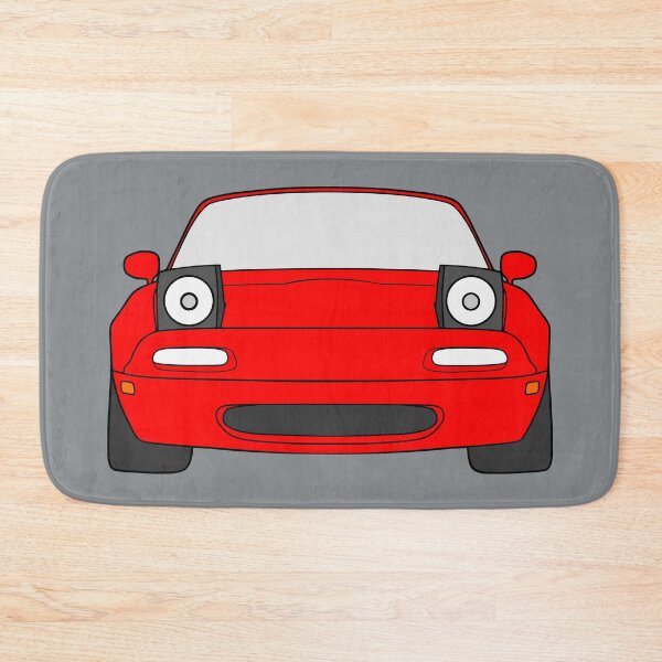 Item preview, Mazda Miata MX-5 NA front classic red color designed and sold by EdimDesign.