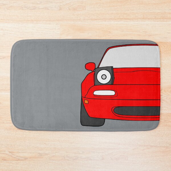 Item preview, Mazda Miata MX-5 NA front classic red color designed and sold by EdimDesign.