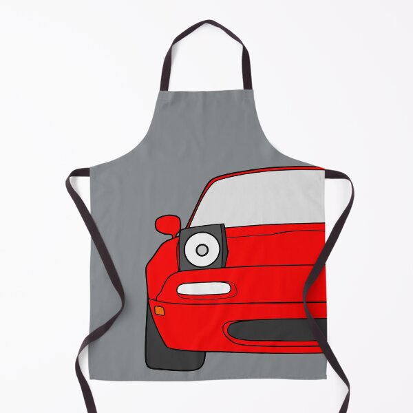 Item preview, Mazda Miata MX-5 NA front classic red color designed and sold by EdimDesign.
